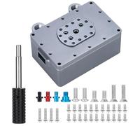 Rc Jouets Accessoires pour TRX-4 pour Axial pour SCX10 1/10 Pièces Rechange Décoratives pour Voiture RC Crawler Boîtier Récepteur Alliage D'aluminium(Titanium)