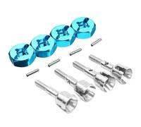 Rc Jouets Accessoires Pour WLtoys 1/18 A959 A969 A979 A959B A969-B Kit Conversion Roues Essieu Hexagonal 12 Mm Moyeu Pivotant 1/10 Piste Voiture Télécommandée Pièces Mise À Niveau