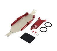 Rc Jouets Accessoires pour Wltoys 244016 pour Losi Micro-B 1/24 Pièces De Châssis Décoratives Métal pour Voiture Télécommandée(Red)