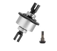 RC Jouets Améliorations Pour Arrma Pour Infraction Pour Limitless 1/7 Pour Typhon 6S 1/8 Pour Senton 6S 1/10 Pièces De Différentiel Avant Et Arrière En Métal 43T 13T(Silver)