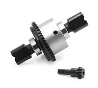 RC Jouets Améliorations Pour Arrma Pour Kraton V5 V6 BIG Pour Rock Pour Mojave EXB 1/8 1/7 43T 10T Ensemble Différentiel Avant Arrière En Acier ARA310990 Pièces Mise À Niveau(Silver)