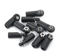 RC Jouets Améliorations Pour Axial Pour SCX10 D90 Pour Wraith Pour TRX4 Pour TRX6 1/10 10 Pièces M4 Embouts Tige Plastique Boules Liaison Tête Liaison Joint RC Voiture Sur Chenilles(Style A)