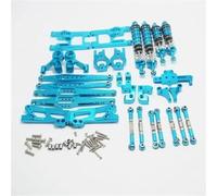RC Jouets Améliorations Pour Feiyue FY03 Pour WLtoys 12428 12423 1/12 Kit D'accessoires D'amélioration Amortisseurs Et Pièces Pour Buggy RC(Blue)