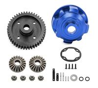 RC Jouets Améliorations Pour Traxxas Pour Maxx Pour Slash Pour UDR Pour WideMaxx 1/10 1/8 Kit Complet Différentiel Avant/arrière/central Métal 37T 13T) Avec Engrenages Acier(Center blue)