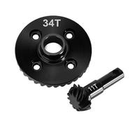 RC Jouets Améliorations Pour TRX4 Pour TRX6 Acier Diff Engrenage Overdrive Underdrive Axe Différentiel Engrenages À Pignon Hélicoïdal Pièces Mise À Niveau(11T 34T)