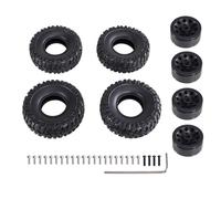 RC Jouets Composants Pour MN D90 98 99S 78 82 99sV2 Pour WPL C14 C24 C34 1/16 1/2 Voiture Type Clip Pneu Peau Souple Mise Niveau Pièces Métalliques Accessoires(Titanium)