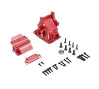 RC Jouets Modèles Pièces pour Arrma pour Kraton pour Typhon pour Outcast pour Notorious pour Infraction pour Limitless pour Mojave 6S 1/7 1/8 RC Voiture Boîtier De Boîte De Vitesses en Métal(Red)