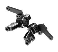 RC Jouets Modèles Pièces pour Arrma pour Mojave 4S pour Kraton pour Outcast 4S 4X4 pour BLX 1/8 1/10 RC Voiture Blocs De Direction en Métal Pièces De Mise À Niveau(Black)