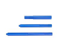 RC Jouets Modèles Pièces pour Arrma pour Senton pour Granite Big pour Rock pour Outcast 1/8 1/10 RC Car Center Slider Drive Shaft Upgrade Parts(Blue)