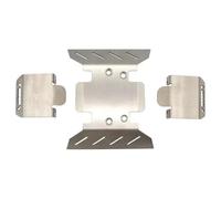 RC Jouets Modèles Pièces Pour Axial Pour SCX-6 1/6 Protection D'essieu Châssis Acier Inoxydable Type Œuf Accessoires Réparation Modification Amélioration Pour Voitures RC