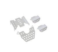 RC Jouets Modèles Pièces Pour MJX Pour Hyper Go Pour H8P 1/8 Protection Châssis Acier Inoxydable Plaque Antidérapante Pièces Mise À Niveau RC