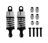 RC Jouets Modèles Pièces Pour Tamiya Pour TT-01 Pour TT-02 Pour TT-02 1/10 Kit D'amortisseurs Hydrauliques En Métal Pièces Et Accessoires De Mise À Niveau Pour Voitures RC(Silver,2PCS)