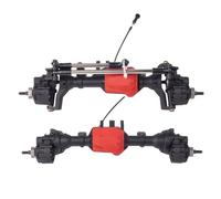 RC Jouets Modèles Pièces pour TRX-4 1/10 RC Pièces Mise Niveau Voiture Chenilles 1 Essieu Portail Différentiel Avant Arrière Complet Réparation Télécommandées T-Lock(Size 3)