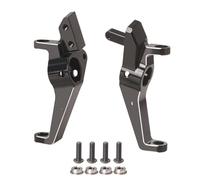 RC Jouets Pièces Compatible avec Axial AXP8 Gilamon 1/8 Pièces De Mise À Niveau pour Camion Radiocommandé, Ensemble De Supports De Moyeu en Aluminium pour Essieu Avant C