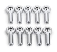RC Jouets Pièces Compatible avec Axial pour SCX10 II D90 D110 pour Tamiya CC01 1/10 Pièces De Voiture Camion À Chenilles RC, 10 Pièces, Rotule D'extrémité De Biellette De Direction CW M4