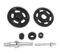 RC Jouets Pièces Compatible Avec Axial Pour SCX24 AXI90081 AXI00002 C10 AXI00001 1/24 RC Crawler Cars Pièces De Mise À Niveau Ensemble D'engrenages Droits De Transmission