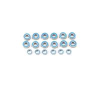 RC Jouets Pièces Compatible avec Tamiya M-05 M-06 Voitures Dancing Rider Télécommandées, Pièces De Mise À Niveau, Accessoires, Kit De 18 Roulements À Billes Étanches