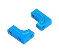 RC Jouets Pièces Compatible avec Tamiya pour TT-02 XV-01 TB-03 1/10 Pièces De Modification pour Voiture Radiocommandée 2 Supports Métalliques pour Servos