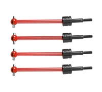 RC Jouets Pièces Compatible avec Tamiya pour TT-02B DT02 DT03 DF02 Pièces De Mise À Niveau Voiture RC, Accessoires, 4 Pièces en Métal Arbre De Transmission Universel CVD 64 Mm