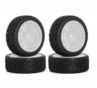 RC Jouets Pièces Compatible avec Tamiya XV01 XV02 pour TT01 pour TT02 PTG-2 1/10 RC Pièces De Mise À Niveau Voiture De Course 4 Pièces Pneu De Roue 68 Mm pour Pneus De Rallye
