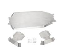 RC Jouets Pièces Compatible Avec Traxxas Pour Sledge 1/8 Pièces De Rechange Pour Voiture RC 3 Protections De Châssis Et De Boîte De Vitesses En Acier Inoxydable 3 Pièces