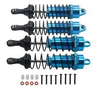 RC Jouets Pièces pour Arrma 1/10 3s pour Mega550 pour Senton pour Granite pour Big Rock pour Typhon pour ARA330550 ARA330551 Amortisseur Avant Arrière Amortisseur Pièces De Voiture RC(Natural)