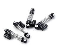 RC Jouets Pièces Pour Axial Pour Scx24 Pour Deadbolt C10 Pour Wrangler Pour Gladiator Pour Bronco 1/24 Amortisseurs En Alliage D'aluminium Pour Voitures RC(Black)