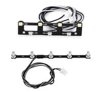 RC Jouets Pièces pour Tamiya pour Scania 770S 6×4 56368 8X4 56371 1/14 Remplacement Toit Lumière Projecteurs Phares Conseil RC Camion Remorque Benne Voiture Pièces De Bricolage