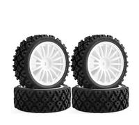 RC Jouets Pièces pour Tamiya pour TT01 TT02 pour XV-01 XV02 pour HPI 1/10 RC Car Parts Flat Run Rally Universal Wheel Pneus RC Car Pneus DIY Réparation Accessoires 4pcs