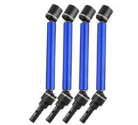 RC Jouets Pièces Pour Traxxas Pour Maxx 2.0 V2 89076-4 Pour WideMaxx 1/10 4 Pièces 8996X Arbre Transmission CVD Allongé Avec Hexagone Roue Pièces Mise À Niveau Voiture RC(Blue)