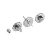 RC Jouets Pièces pour TRX4M 1/18 4M-36 en Acier Inoxydable Overdrive Underdrive Transmission Pignon Ensemble RC Chenille Voiture Mise À Niveau Accessoires RC Pièces Voiture(Stock Gear)