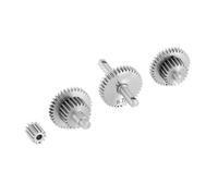 RC Jouets Pièces pour TRX4M 1/18 4M-36 en Acier Inoxydable Overdrive Underdrive Transmission Pignon Ensemble RC Chenille Voiture Mise À Niveau Accessoires RC Pièces Voiture(Overdrive Gear)