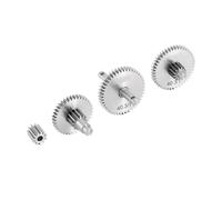 RC Jouets Pièces pour TRX4M 1/18 4M-36 en Acier Inoxydable Overdrive Underdrive Transmission Pignon Ensemble RC Chenille Voiture Mise À Niveau Accessoires RC Pièces Voiture(Underdrive Gear 1)