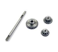 RC Jouets Pièces pour WPL D12 1/10 Engrenage Transmission Métal Remplacement avec Boîte Vitesses À Axe D Engrenages Acier Jeu Vis Pièces Mise À Niveau pour Voiture RC, Accessoires