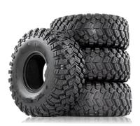 RC Jouets Pneus Compatible Avec Axial Pour SCX10 D90 TF2 Pour MST Pour Tamiya 1/10 Pièces De Voiture Radiocommandée Pour Crawler 4 Pneus En Caoutchouc Voodoo KLR 1,9" 116 X 45 Mm