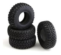 RC Jouets Pneus Compatible Avec Traxxas Pour TRX4 D90 Pour Axial Pour SCX10 Pour Redcat 1/10 Pièces De Voiture Radiocommandée Pour Crawler 4 Pneus En Caoutchouc 105 Mm 1,9"
