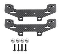 RC Jouets Réparations Pour Tamiya Pour TT02 TT02R Tour Choc Fiber Carbone 65mm/70mm Modèles RC Réparation Modifier Mise Niveau Pièces Accessoires(B)