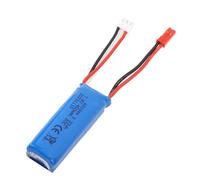 RC Lipo Battery 7.4V 450mAh Batterie au lithium Batterie de longueur durable Remplacement de capacité haute capacité pour K979 K989 K999 K969 1/28 RC avec JST Red Plug
