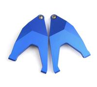 RC Maquettes Accessoires Pour Traxxas Pour Unlimited Pour Desert Pour Racer Pour UDR 1/7 2 Pièces Métal Avant Inférieur Bras Suspension 8532 8533 Voiture RC Mise À Niveau Accessoires(Blue)
