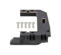 RC Maquettes Accessoires pour Vanquish H10 Optique Sparco Yokohama RTR 1/10 Ultra Résistant Noir Laiton Servo CNC Support De Montage Crawler RC Pièces Mise À Niveau