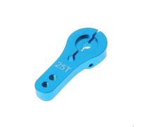 RC Mise Niveau Modèles pour Futaba pour Savox pour Xcore HL pour HSP HD Power E900 11 Pièces 25T M3 Métal Palon Servo Pièces Détachées Voitures Télécommandées(Blue)