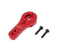 RC Mise Niveau Modèles pour Futaba pour Savox pour Xcore HL pour HSP HD Power E900 11 Pièces 25T M3 Métal Palon Servo Pièces Détachées Voitures Télécommandées(Red)