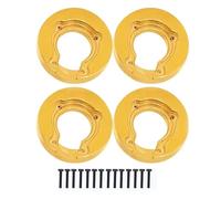 RC Mise Niveau Modèles pour Huangbo R1001 R1002 R1003 Liema 1/10 Pont Laiton Côté Télécommande Voiture Mise À Niveau Modifier Pièces Accessoires(4pcs)