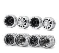 RC Mise Niveau Modèles pour Tamiya 1/14 Jantes Et Moyeux Roues Avant Arrière Alliage D'aluminium 6x6 8x8 Camions Tracteurs Et Remorques RC Accessoires(8x8)