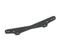 RC Mise Niveau Modèles pour Tamiya pour Fighter pour Nxgen DT04 58741 1/10 Fibre Carbone Avant Arrière Plaque Fixation D'amortisseur Voiture RC Pièces Accessoires D'amélioration
