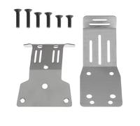 RC Mise Niveau Modèles pour Tamiya pour Fighter pour Nxgen DT04 58741 1/10 Protection Châssis Acier Inoxydable Garde RC Les Mises À Niveau Voiture Course Pièces Accessoires
