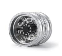 RC Mise Niveau Modèles pour Tamiya pour Scania 770S R620 pour Volvo pour Benz Arocs pour Man 1/14 Alliage D'aluminium Jante Arrière 10Rayons Pièces Tracteurs Voitures Radiocommandées(1PCS)