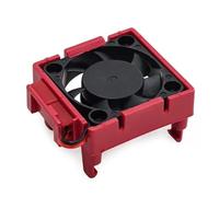 RC Mise Niveau Modèles pour Traxxas pour Bandit pour Rustler pour VXL pour VXL-3S Velineon ESC Ventilateur Refroidissement pour VXL-4S BL-2s Dissipateur Chaleur 3340 RC Pièces Voiture(Red)