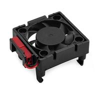 RC Mise Niveau Modèles pour Traxxas pour Bandit pour Rustler pour VXL pour VXL-3S Velineon ESC Ventilateur Refroidissement pour VXL-4S BL-2s Dissipateur Chaleur 3340 RC Pièces Voiture(Black)