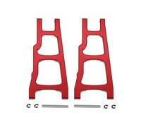 RC Mise Niveau Modèles pour Traxxas pour Slash 4x4 pour Rustler pour Stampede XO-1 1/10 Bras Suspension Inférieurs Avant Et Arrière Pièces RC 3655X(Red,Right)